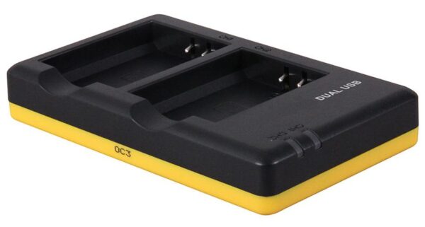 Duo oplader voor 2 camera accu's Canon LP-E10