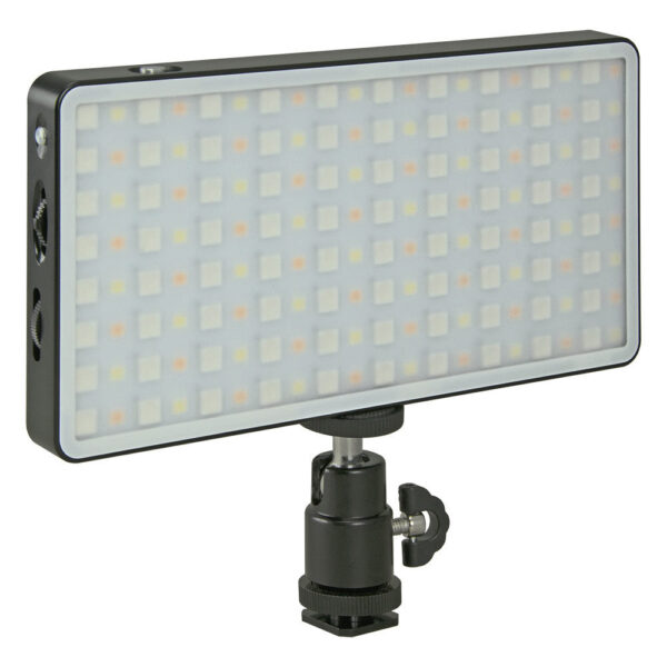 Jupio PowerLED 160RGB videolamp met ingebouwde Powerbank