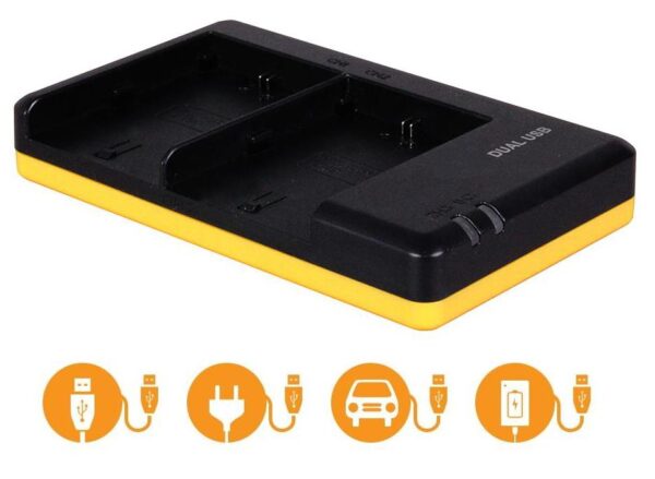 Dubbellader voor LP-E6