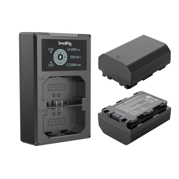 SmallRig 3824B NP-FZ100 Camera Batterij en Oplaad kit
