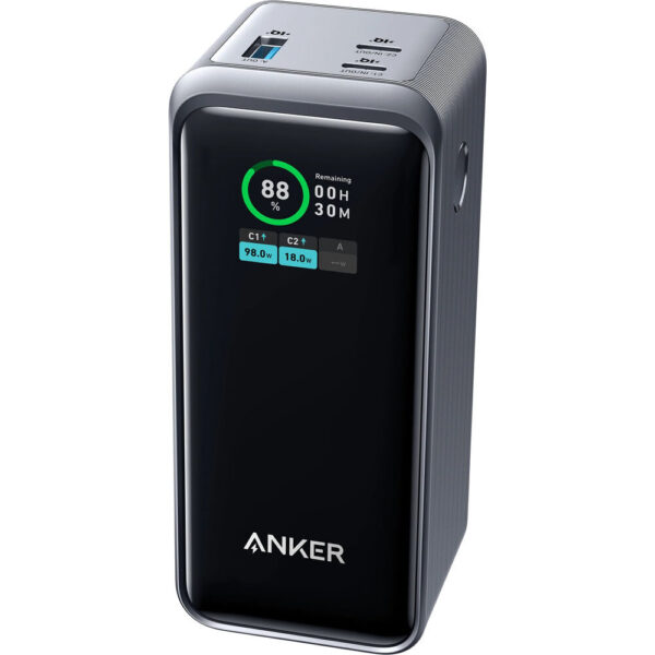 Anker Prime Powerbank 20.000mAh 200W Zwart