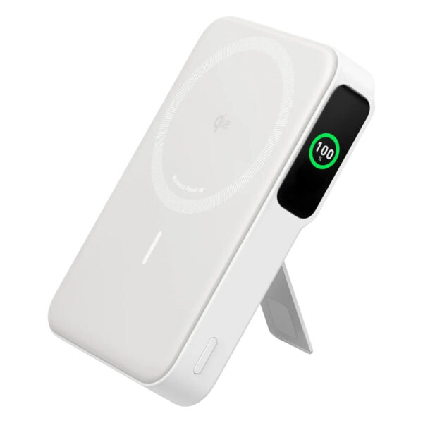 Anker MagGo Draadloze Magsafe Powerbank 10.000mAh 15W Wit