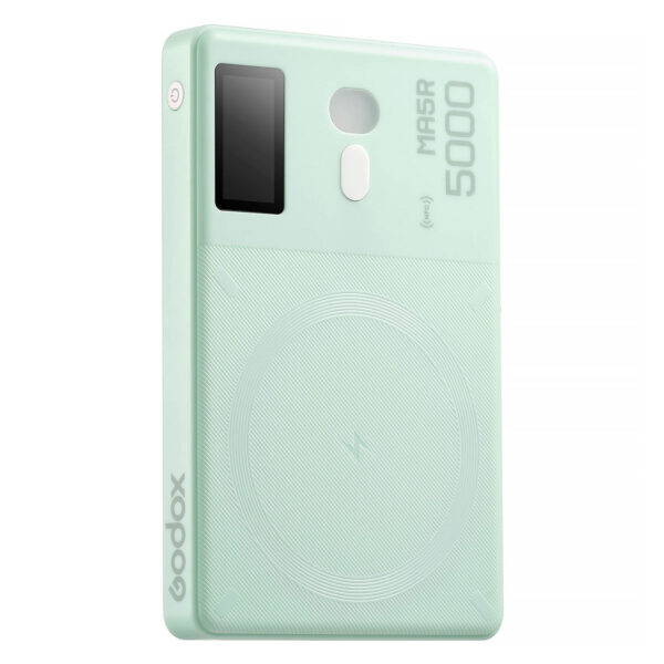 Godox MA5R RGB LED Light and Powerbank Groen