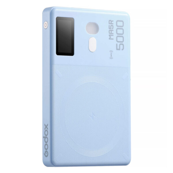 Godox MA5R RGB LED Light and Powerbank Blauw