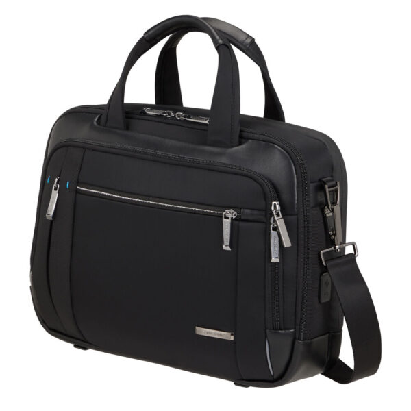 Samsonite 137262-1041 Spectrolite 3.0 Schoudertas 14.1 inch | USB-Poort | Eco Friendly | Zwart