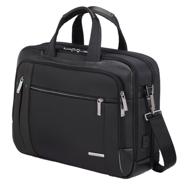 Samsonite 137263-1041 Spectrolite 3.0 Schoudertas 15.6 inch | Eco Friendly | USB-poort | Zwart