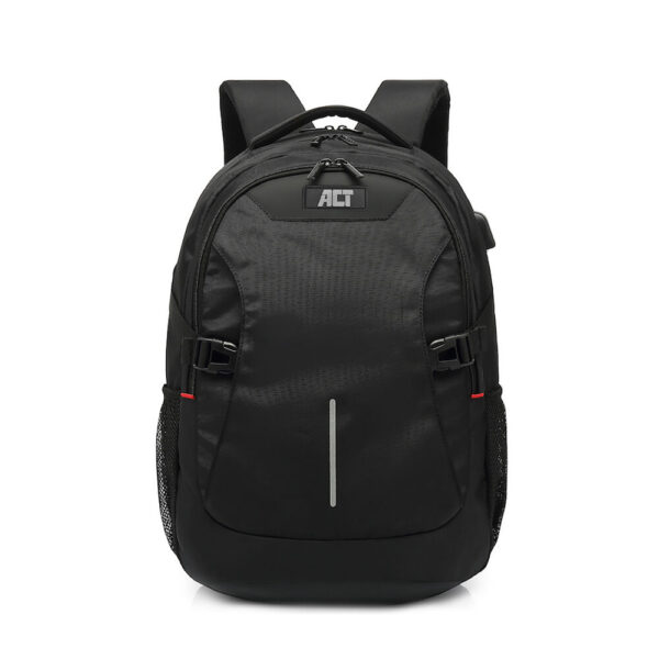 ACT AC8530 Global Laptop Rugzak 15,6" met USB-Laadpoort - Zwart