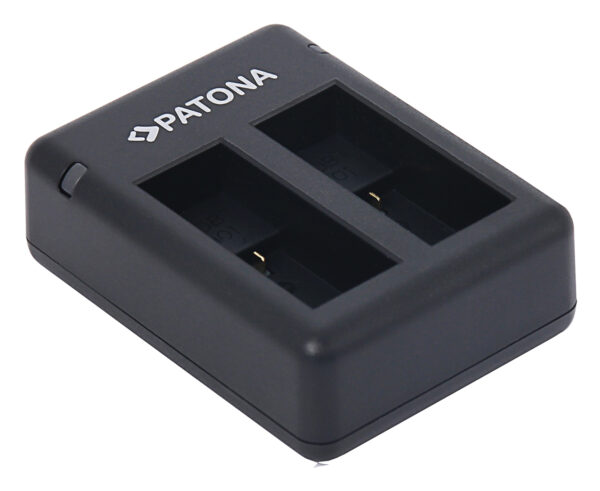 Mini USB dubbele oplader voor GoPro Hero9, Hero10, Hero11 en Hero12 accu's