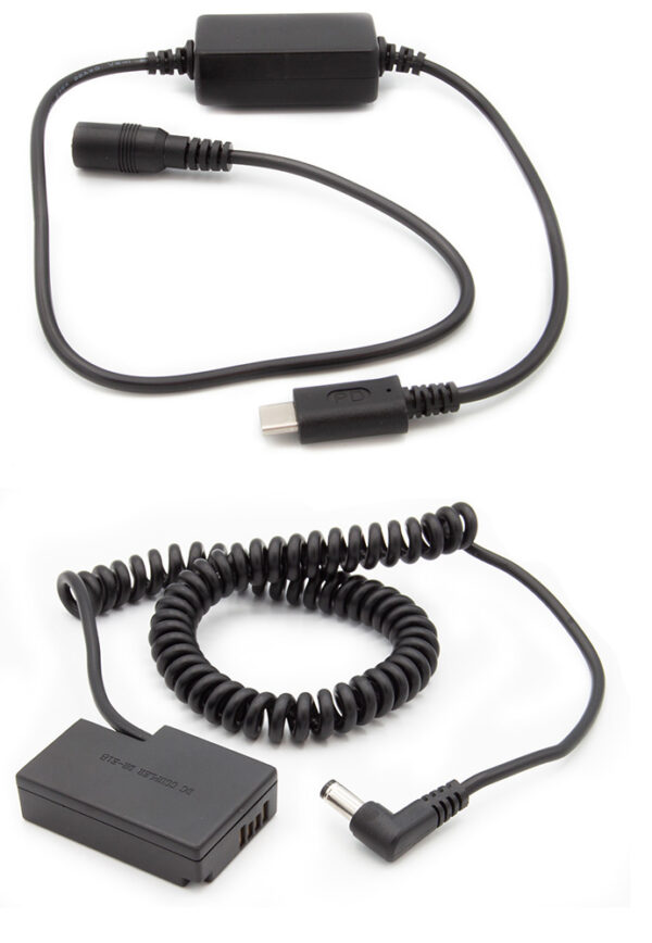 Dummy accu USB-C adapterset DR-E18 voor o.a. Canon EOS 750D, EOS 760D, EOS 800D, EOS R8, EOS R100