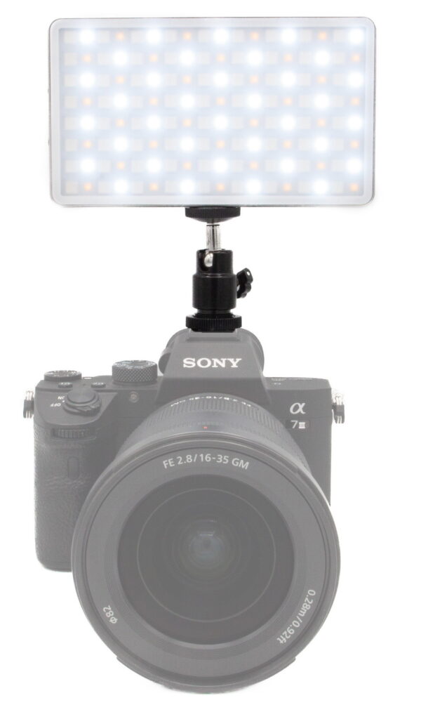 ChiliPower draagbare (camera) LED lamp en Powerbank in 1 - Volledig aluminium behuizing