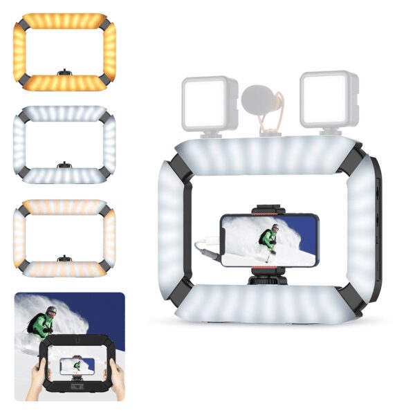Ulanzi U200 Ringlamp Video Rig met ingebouwde powerbank