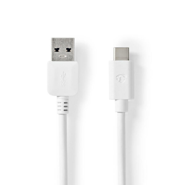 USB 3.1 Cable | USB-C Male - A Male | 2.0 m | White