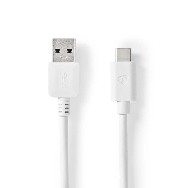 USB 3.1 Cable (Gen2) | USB-C Male - A Male | 1.0 m | White