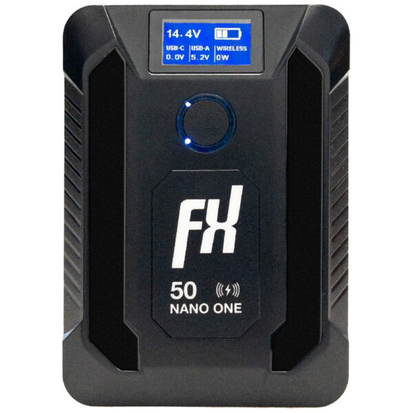 FXLion Nano One + USB-C kabel + Mini V Mount Clip