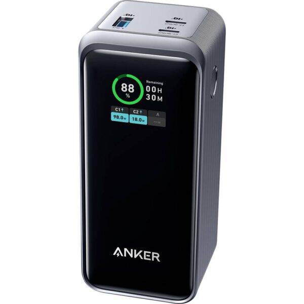 Anker A1336011 Powerbank 20000 mAh USB PD 3.0, PoweriQ USB-C, USB-A Statusweergave