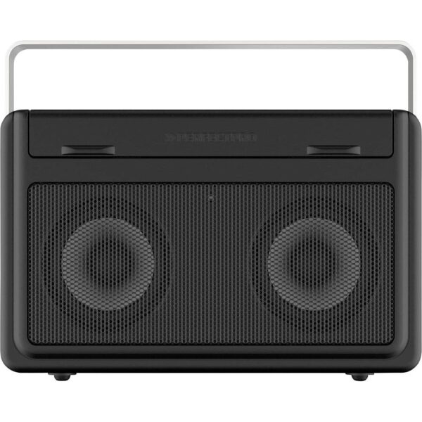 PerfectPro AUDISSE Bouwradio Internet, DAB+, VHF (FM) Bluetooth, AUX, WiFi, Internetradio Spotify, Spatwaterbestendig, Stofvast, Oplaadbaar Zwart