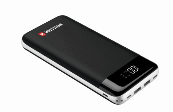 Swissten Swissten Black Core Powerbank 30.000 mAh Zwart - Retourdeal