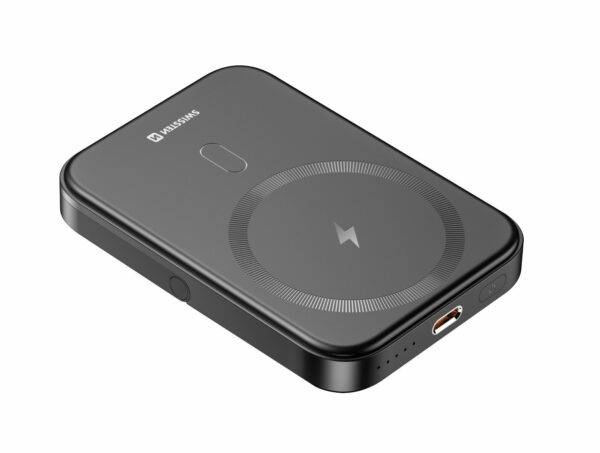 Swissten Swissten Powerbank Magsafe Compatible - 5000 mAh - 20W - Zwart