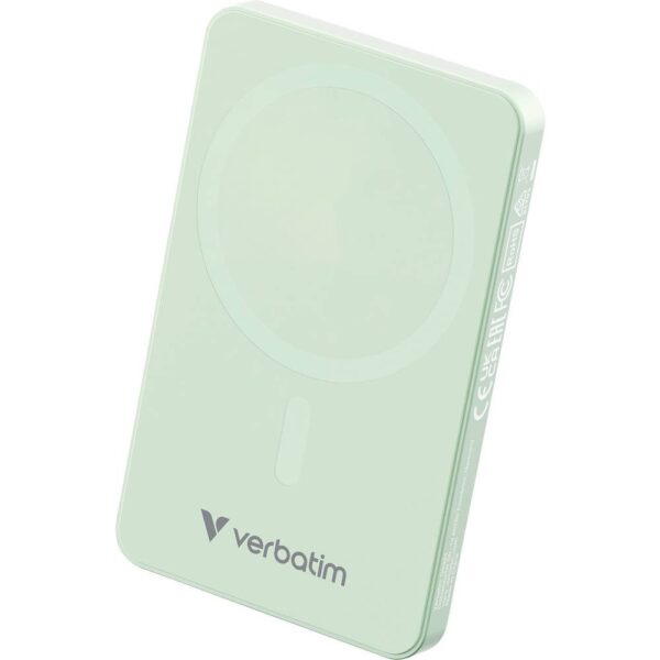 Verbatim Charge n Go Essentials Powerbank 5000 mAh USB PD 3.0, QC 3.0, Adaptive Fast Charge USB-C Groen