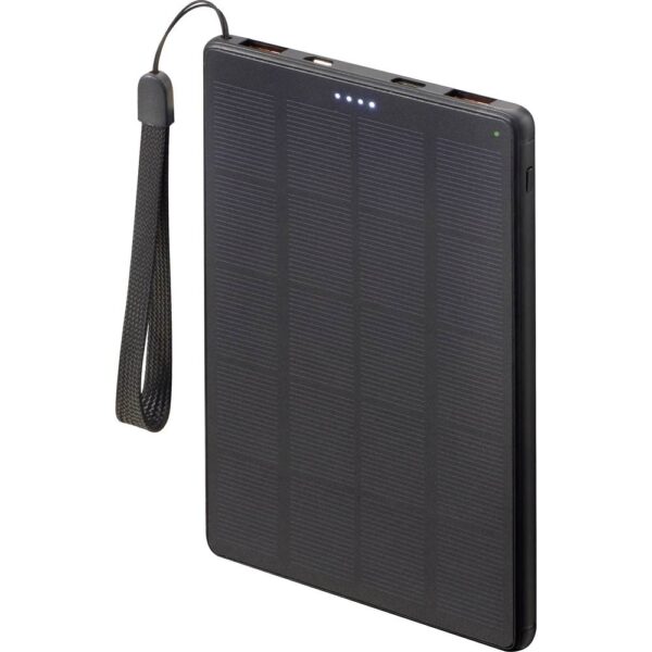 VOLTCRAFT SL-100VC Powerbank op zonne-energie Laadstroom zonnecel 400 mA 2 W Capaciteit (mAh, Ah) 10000 mAh