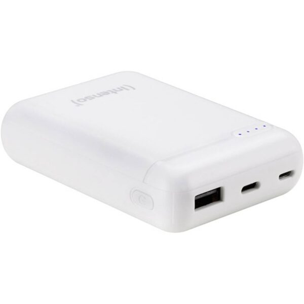 Intenso XS10000 Powerbank 10000 mAh LiPo Wit Statusweergave
